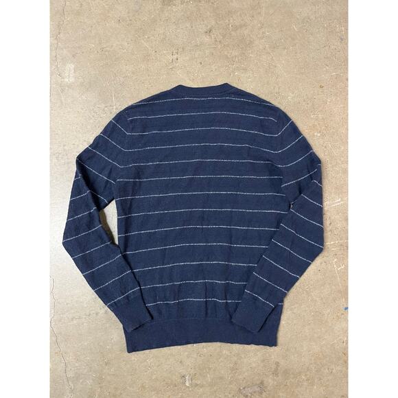 Theory - Wool stripped Sweater / M / Blue - Picture 2 of 4